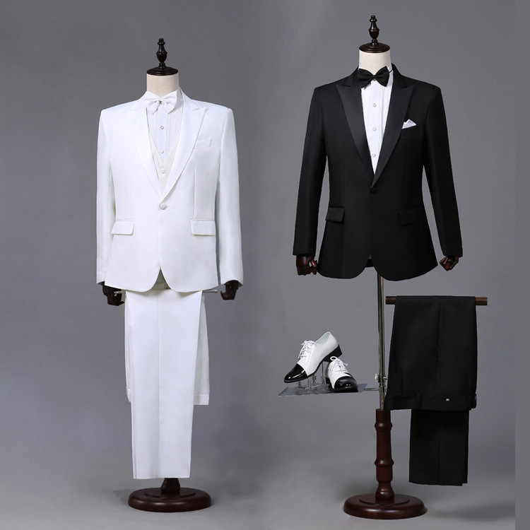 Men's costume suit graduation season photo chorus group suit studio photo dress suit two-piece suit Men's costume suit graduation season photo chorus group suit studio photo dress suit two-piece suit