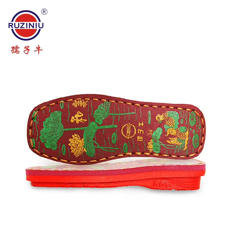 Сумасштабная подошва оптом, тапочки ручной работы, подошвы для сандалий, нескользящая износостойкая мужская и женская надувная подошва с принтом