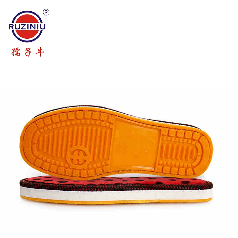 Ruziniu оптовая продажа с фабрики ручной работы шерстяная хлопковая подошва для обуви Нескользящая одежда нано-шелковая поверхность твердая подошва