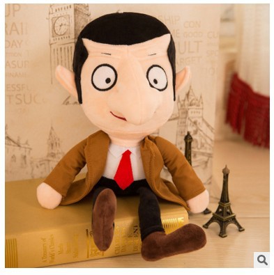 Oso de frijol de dibujos animados Mr Bean oso de peluche de juguete muñeca de oso de frijol regalo al por mayor oso de peluche