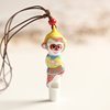 Ceramics, whistle, necklace, three dimensional cartoon accessory handmade