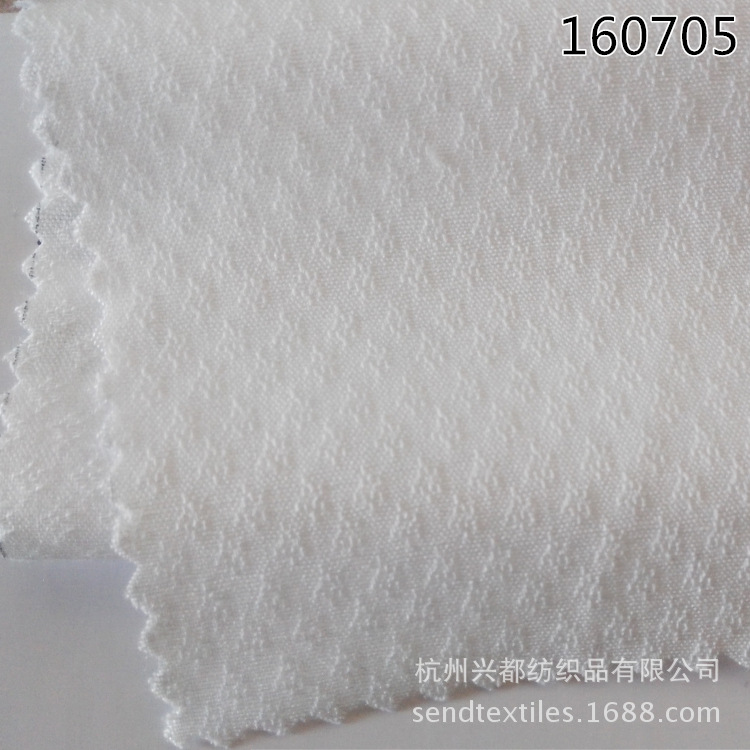 30S人棉提花面料 138g全人棉服装面料 春夏服装人棉提花面料