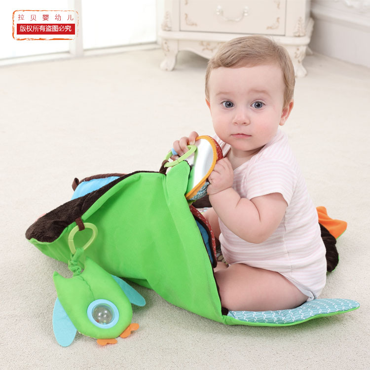 Lindo búho gateando manta Mat infantil 0-3 años de edad bebé piso Mat juego manta fábrica al por mayor