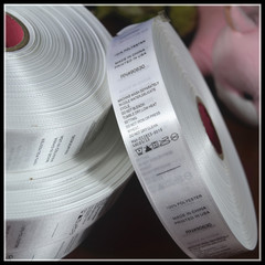 General Wholesale Satin Ribbon Component Water Label for Clothing Accessories, Component Size Label for Clothing, Wash Water Tab, Fabric Label