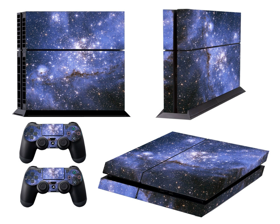 Game console, digital protective sticker with accessories, leaves no glue