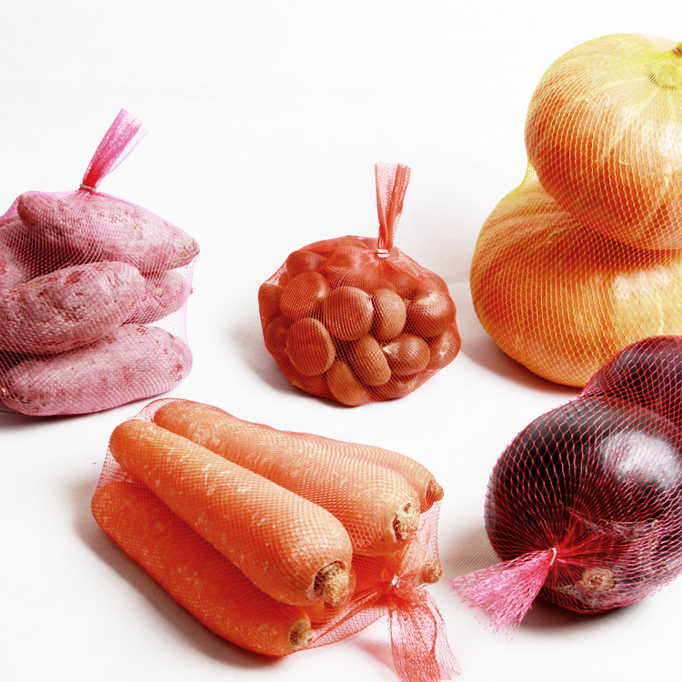 花生板栗网，袋辣椒，大蒜生姜土豆，蔬菜网便宜水果包装网