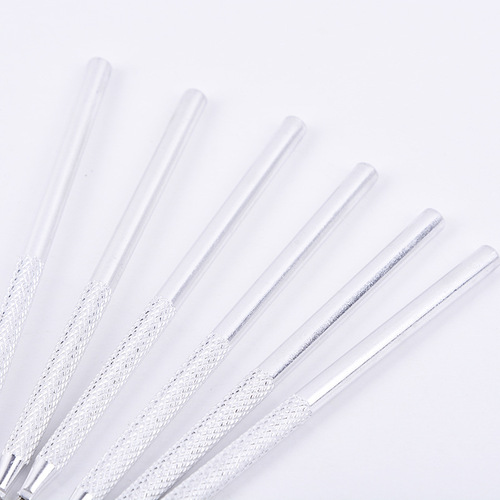 6-Piece Metal-Handle Clay Sculpting Small Spatulas | Pottery & Sculpture Tools | Clay Carving & Art Crafting G030