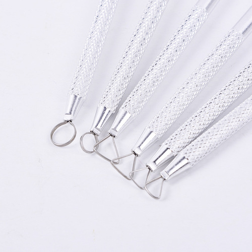 6-Piece Metal-Handle Clay Sculpting Small Spatulas | Pottery & Sculpture Tools | Clay Carving & Art Crafting G030