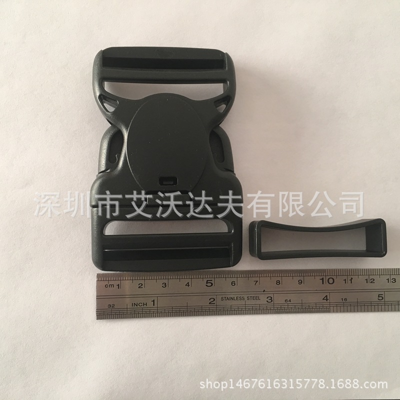 厂家直销 50mm 塑料插扣 超大箱包插扣  背包塑料扣具 包用扣具