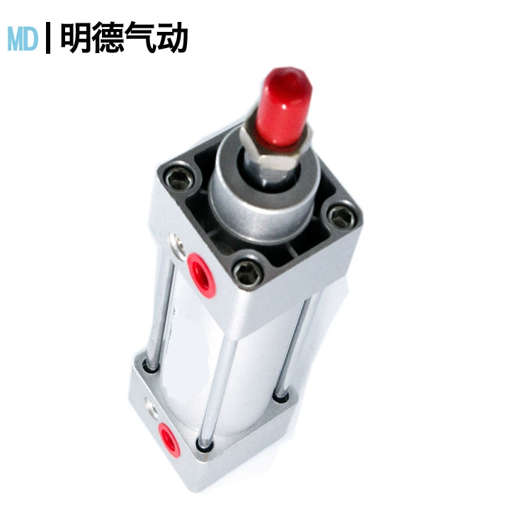 Регулируемый цилиндр двойного действия из алюминиевого сплава двойного действия SC50 * 100/150/200/3 маленький мини с магнитом