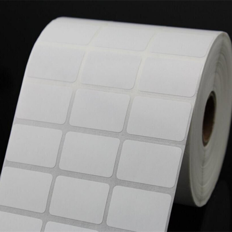 空白不干胶标签贴纸 打印不干胶现做 格底铜版纸白色打印标签纸