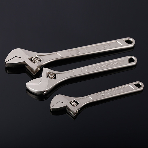 Wholesale multi-purpose adjustable wrench 8 inch 10 inch 12 inch 450mm pipe adjustable wrench large open adjustable wrench