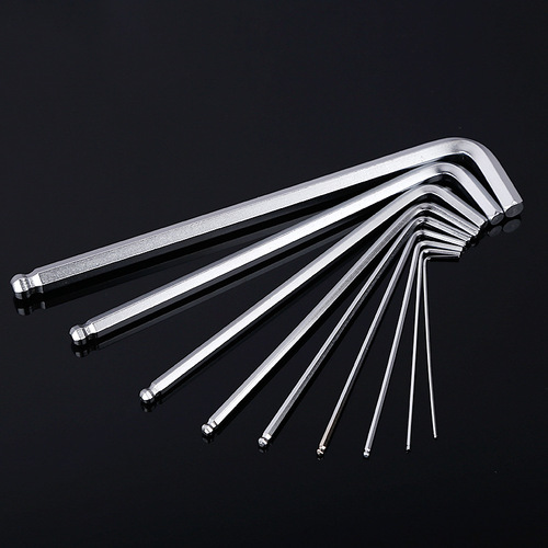 Wholesale Ningbo Yonggong metric 6-angle jack screw matching wrench, special extended ball head hexagonal wrench tool