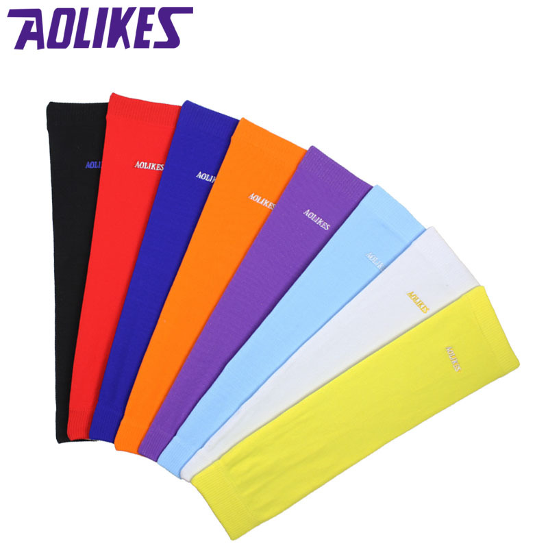 Baloncesto deportes brazo guardia ciclismo fitness oversleeve nylon codo guardia alargado codo guardia artículos deportivos al por mayor