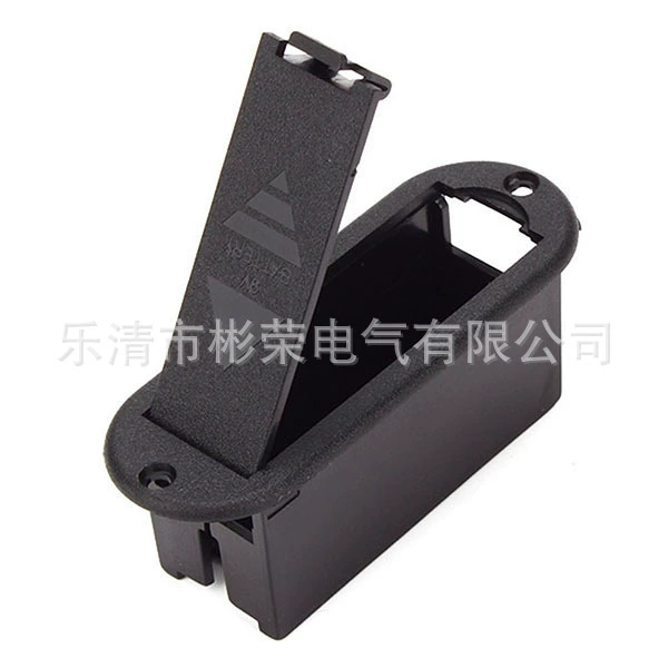 Блок питания для бас-гитары 9 В, пластиковый аккумуляторный ящик 9 В, ящик для хранения батарей, эффектор гитары