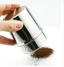 304不锈钢 撒粉器  花式咖啡模具 可可粉撒粉筒 咖啡撒粉 调味瓶