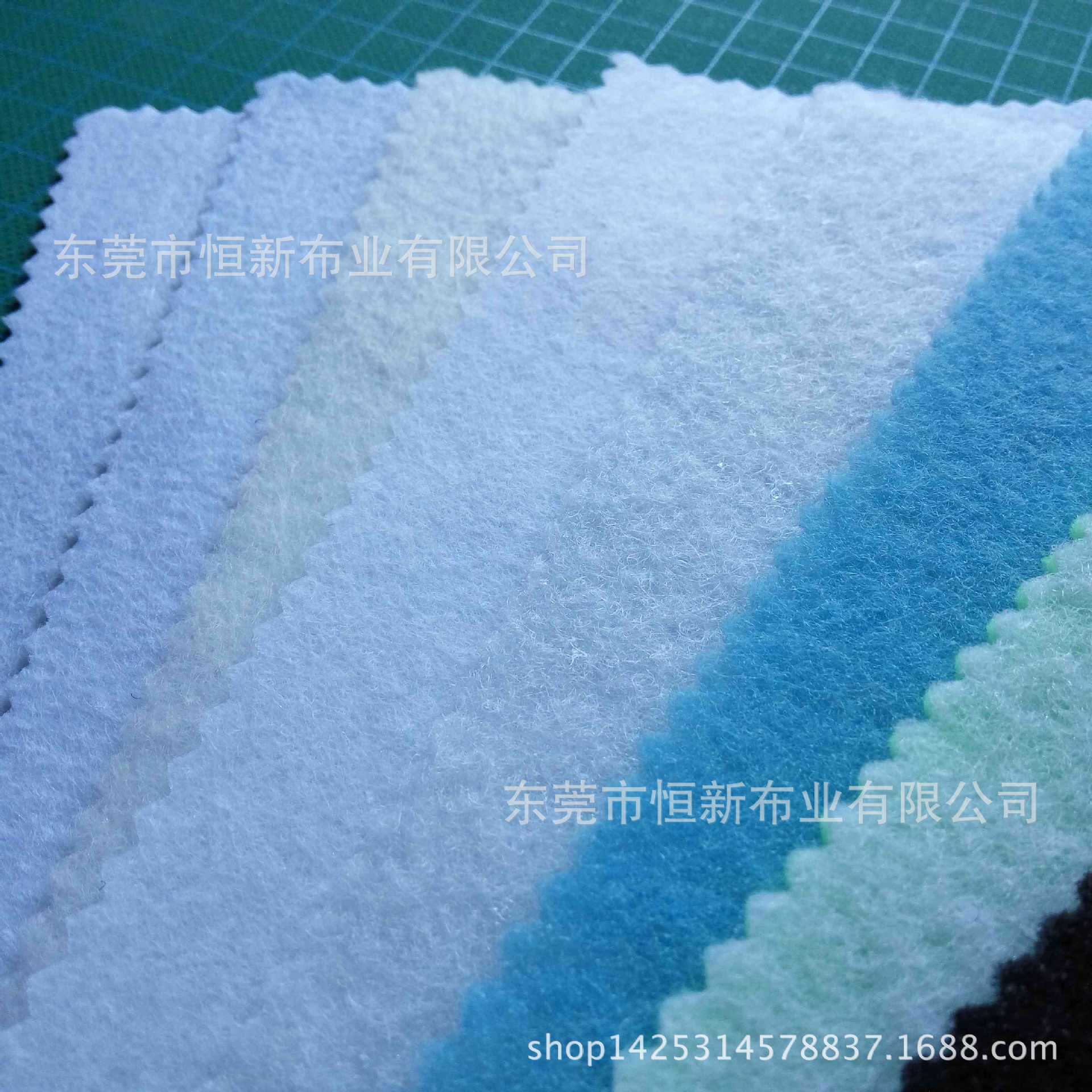 厂家直营涤纶纤维热压针刺扎棉阻燃热风无纺毛毡土工布