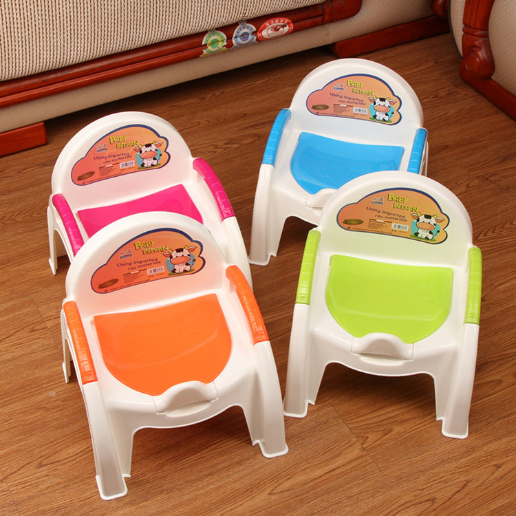 Cartoon children's toilet baby auxiliary toilet baby bedpan plastic urinal kindergarten stool stool urinal