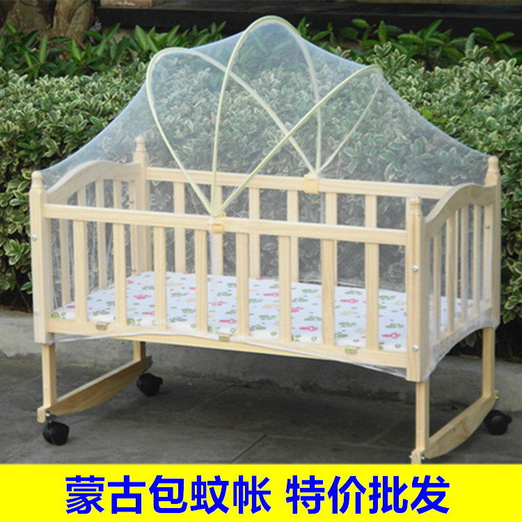Mosquitero para cuna de bebé, cama infantil, cama de madera para bebé, yurta, mosquitero para cuna, tamaños grandes y pequeños, tienda de campaña en forma de arco, venta al por mayor universal