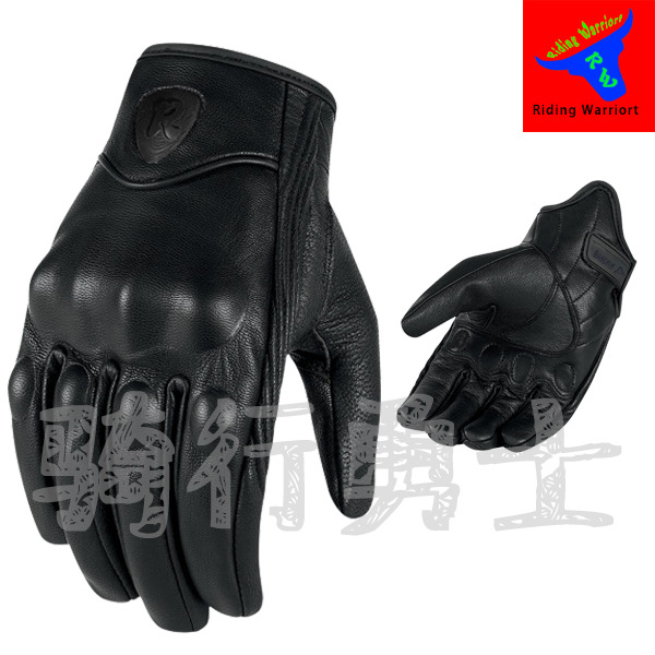 (Riding Warriors 1701) Cavaliers racing equipment RW motorcycle off -road riding wear -resistant and breathable glove shell 2