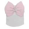 Fuchsia white hat with bow