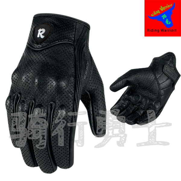 (Riding Warriors 1701) Cavaliers racing equipment RW motorcycle off -road riding wear -resistant and breathable glove shell 3