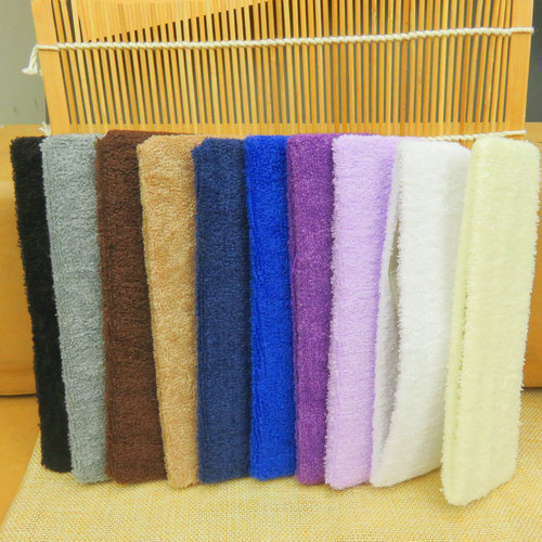 Candy color elastic sweat-absorbent towel material sports fitness yoga hairband headwear face wash headband hair accessories gift wholesale