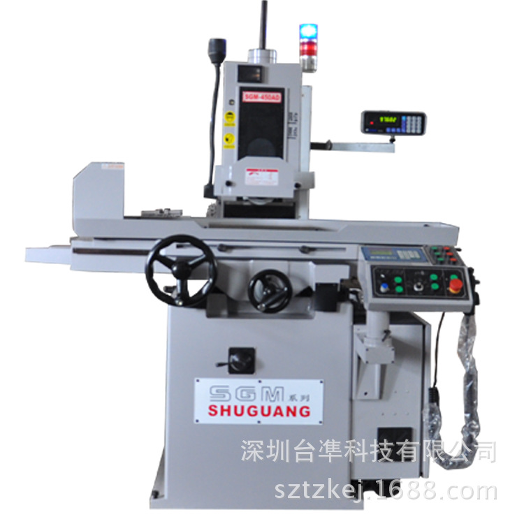 台湾曙光磨床 高精度数控三轴全自动小型平面磨床落地式通用