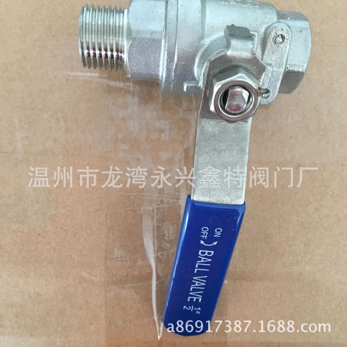 304  316 不锈钢内外丝球阀 二片式内外螺纹  4分  6分  1寸