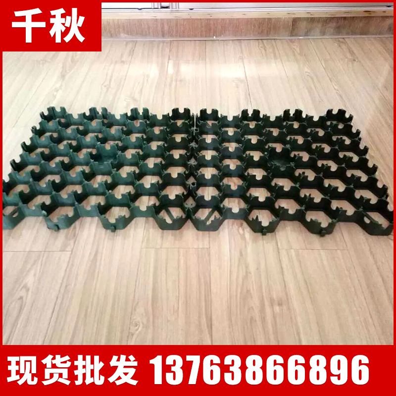 厂家直销塑料植草格 塑胶植草板 草坪格栅 停车场 社区专用