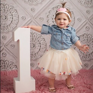 ��ɫ����W������ȹ Ůͯ����ȹ ����ͯȹbaby girl skirt dress
