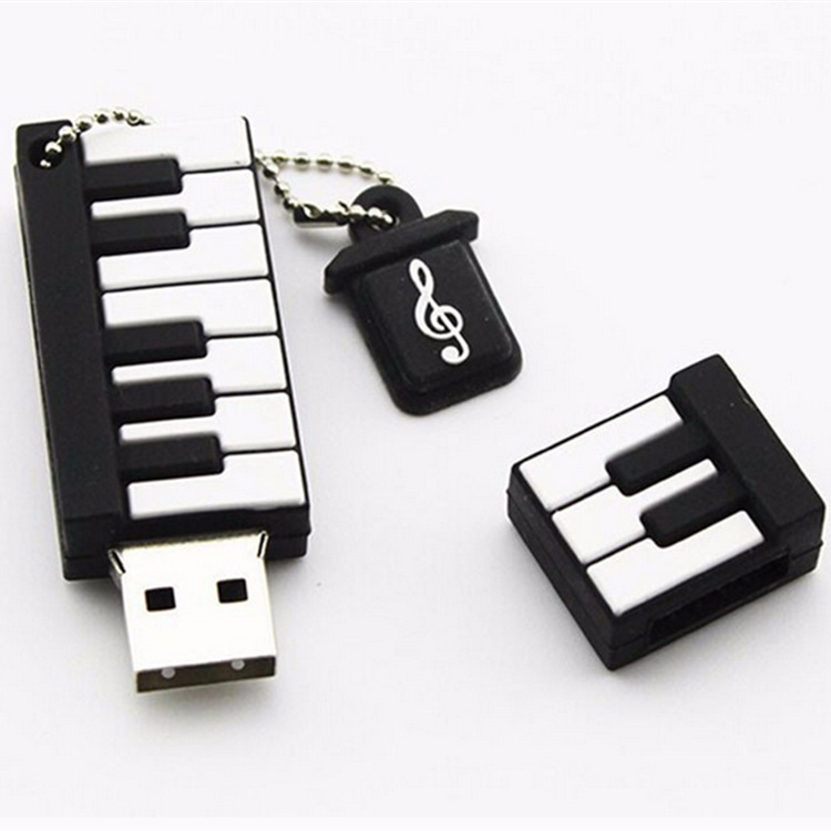 Wholesale advertising U disk creative cartoon note U disk PVC music gift U disk musical instrument U disk printed LOGO Wholesale advertising U disk creative cartoon note U disk PVC music gift U disk musical instrument U disk printed LOGO