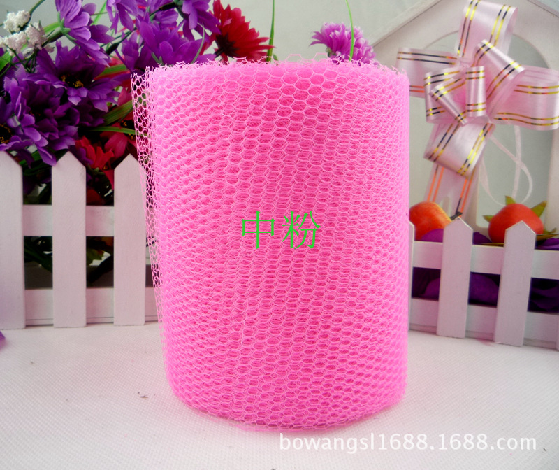 Venta al por mayor boda coche decoración coche hilo malla hilo seco arco hilo de unos 24 metros de largo multi-color opcional