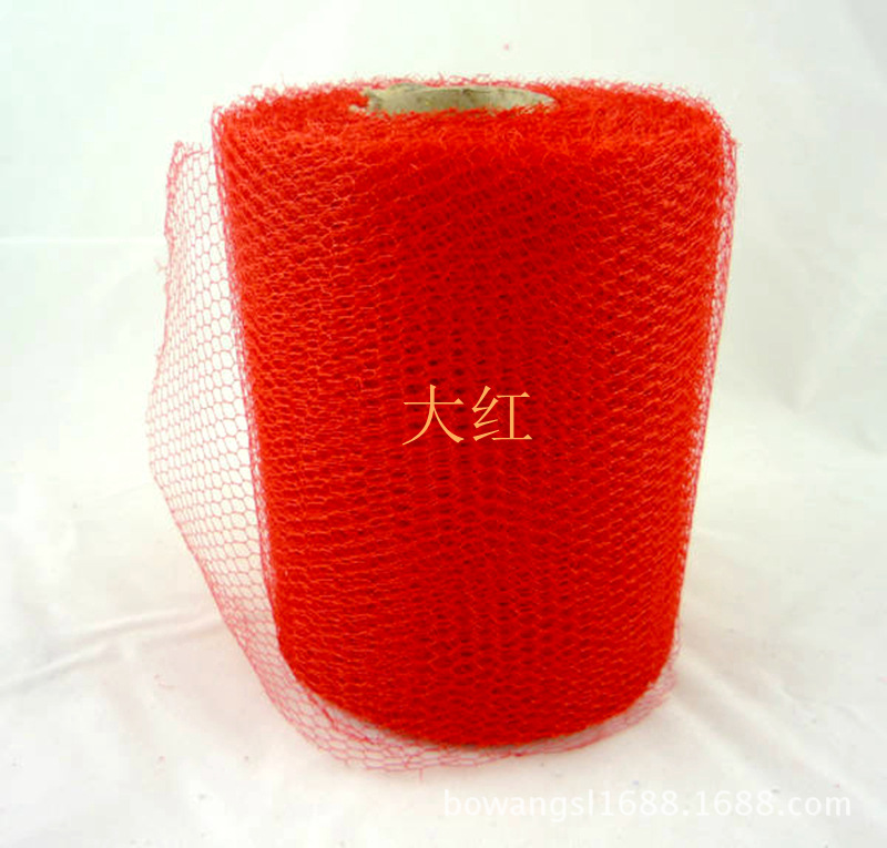 Venta al por mayor boda coche decoración coche hilo malla hilo seco arco hilo de unos 24 metros de largo multi-color opcional