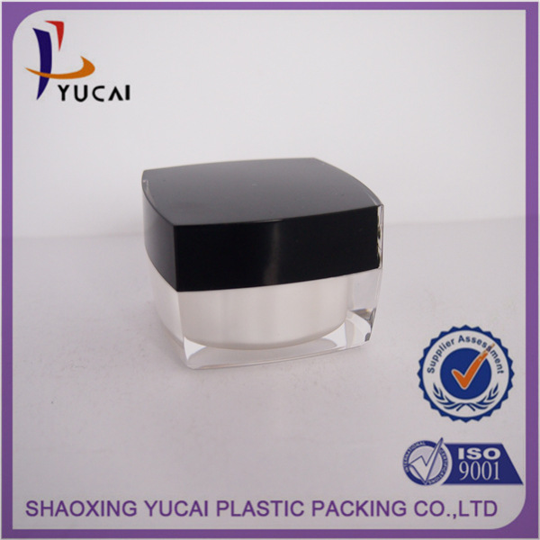 膏霜瓶现货 膏霜瓶50g 压克力面霜瓶 塑料膏霜瓶 四方膏霜瓶