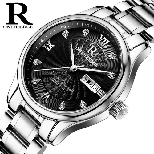 Rui Zhiyuan Ultra Thin Waterproof Stainless Steel Strap Quartz Men's Watch Men's Watch Student Men's Watch Watch Wholesale