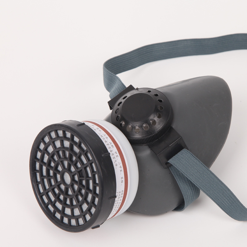 厂家直销防毒面具 防毒面罩喷漆用 工业防护化工农药劳保用品