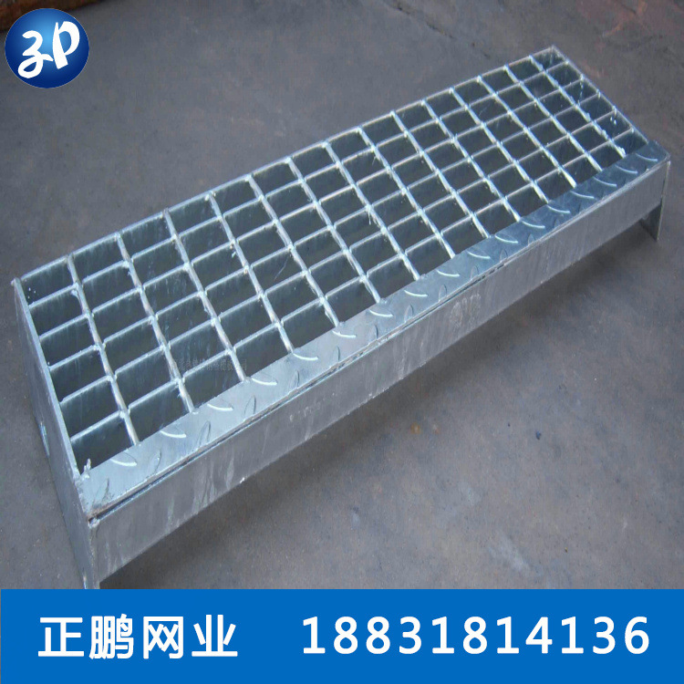 镀锌踏步板T4踏步板防滑复合钢格栅 加工定制镀锌复合钢格板