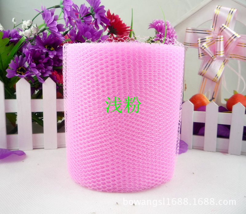 Venta al por mayor boda coche decoración coche hilo malla hilo seco arco hilo de unos 24 metros de largo multi-color opcional