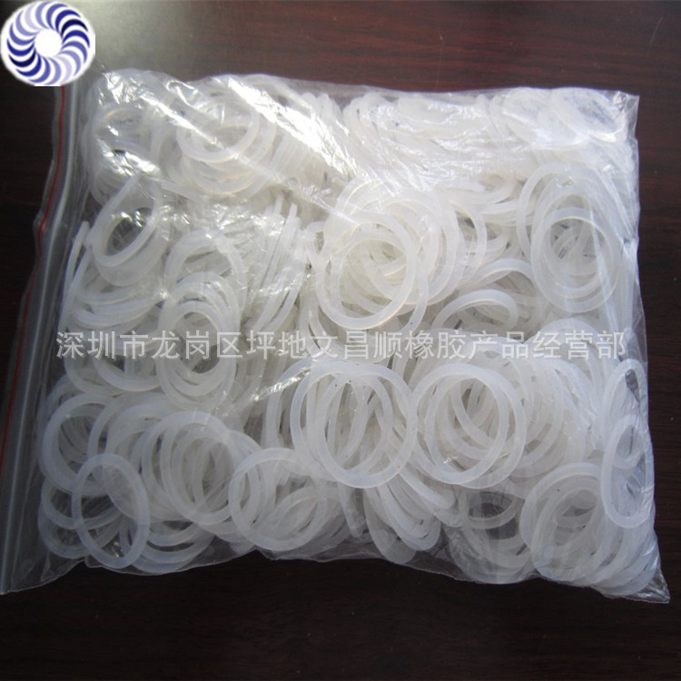 橡胶厂家O型圈 下水管防水圈硅胶 硅胶透明密封圈 硅胶密封线圈