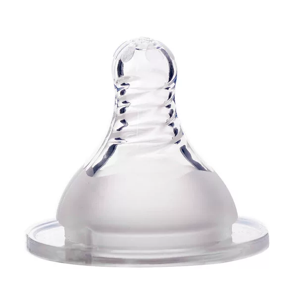 Wide-caliber frosted pacifier can be equipped with various wide-mouth baby pacifier breast milk solid silicone spiral pacifier