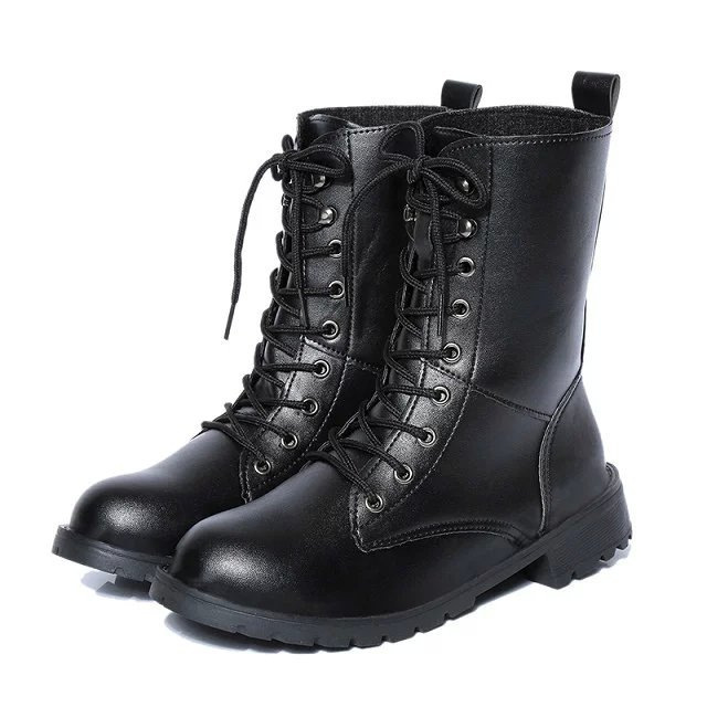 Silver Soul Bantian Silver cos boots silver Mulberry shoes ShenWei high-top Universal Martin boots shenle men's and women's black boots