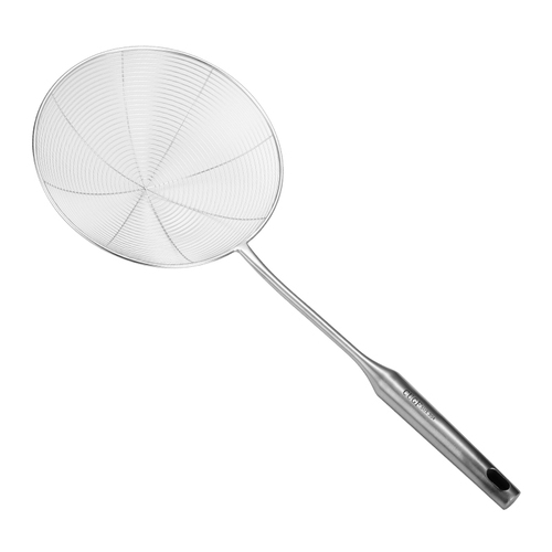 New stainless steel colander for noodles and dumplings, line colander, hot pot filter, large frying spoon and fence