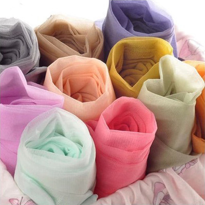 Candy-Colored Sheer Women's Stockings, Thin Invisible Transparent Trendy Colorful Stockings Wholesale Leggings Long Socks Ins