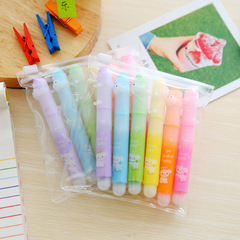 Hobby 6411 color highlighter highlight pen marker pen fluorescent marker pen 6 pack puppy highlighter pen