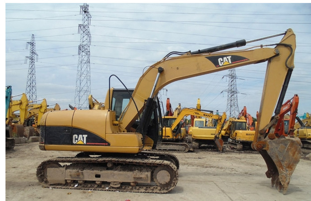 Guangdong comercio exterior compra excavadora de segunda mano 320 carts