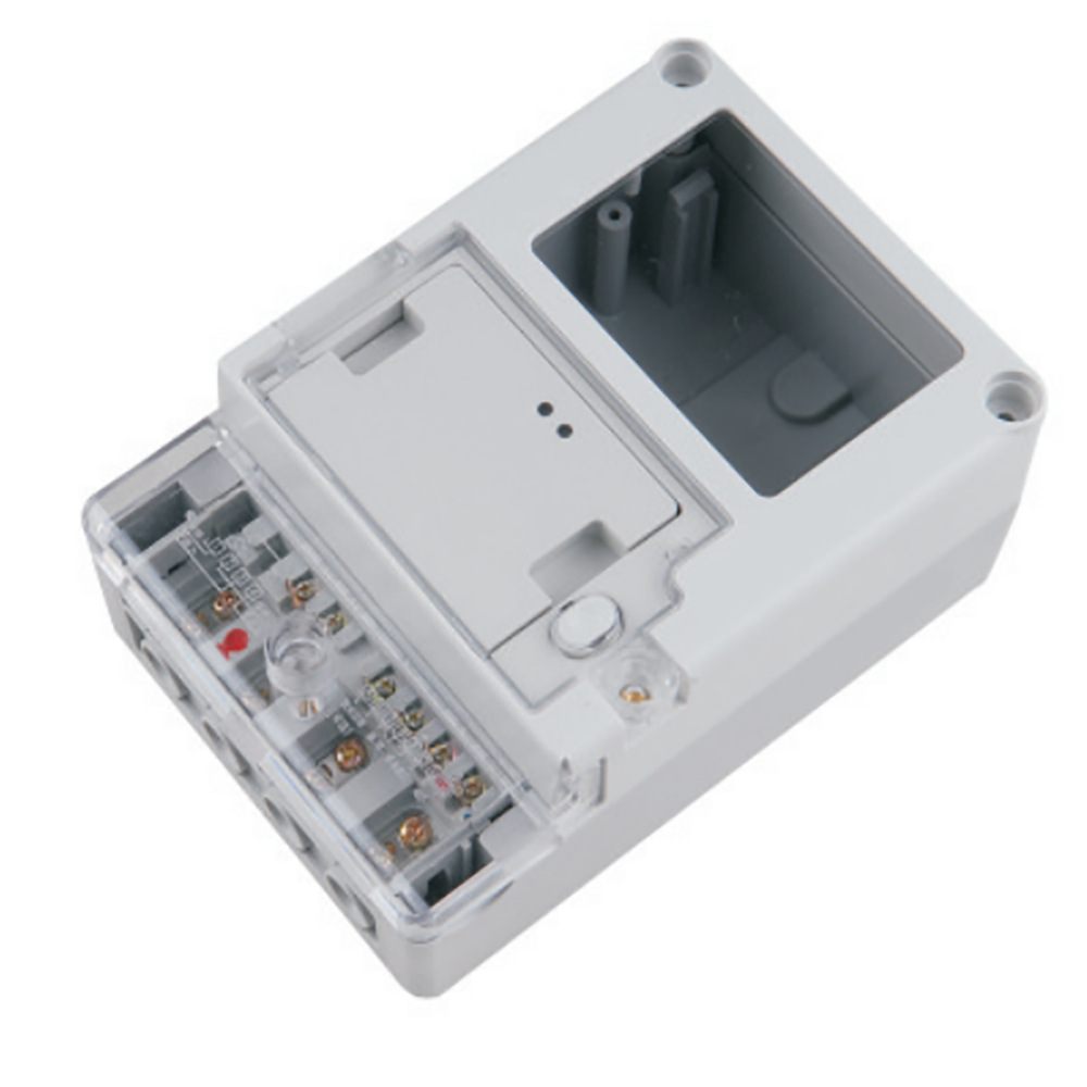 国网单相表智能电表壳 1203型远程费控电能表控制器仪表仪壳体