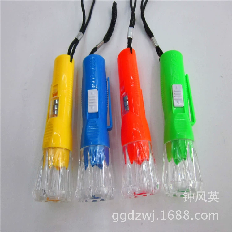 Фонарик светодиодный маленький фонарик легко носить с собой крючок сменный электронный 723 оптом практичные подарки