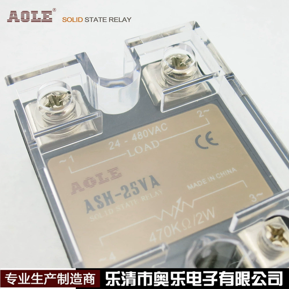 Прямые продажи 10-120А однофазный твердотельный регулятор давления ASH-25VA потенциометр регулирует качество орошения смолой VR