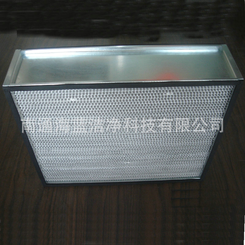 不锈钢过滤器有隔板高效过滤器立式高效空气过滤器空气净化过滤器
